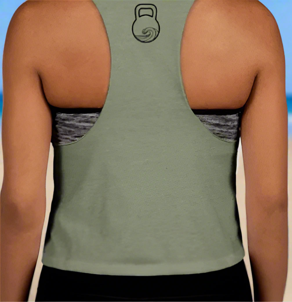 Olive O.G. Crop Tank